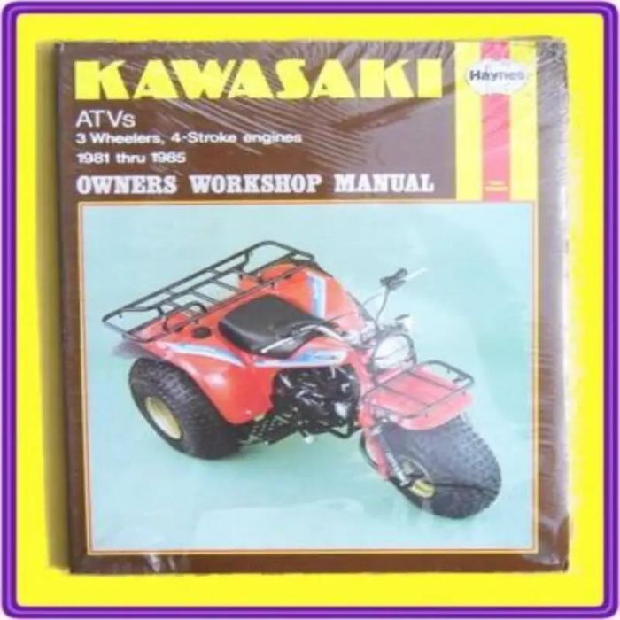 Kawasaki 3 Wheelers 81- 85 Haynes Manual