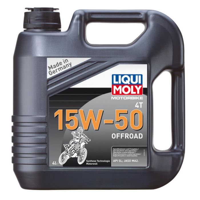 LIQUI MOLY 4 Stroke 4T Synthetic 15W-50 Offroad Oil 4l