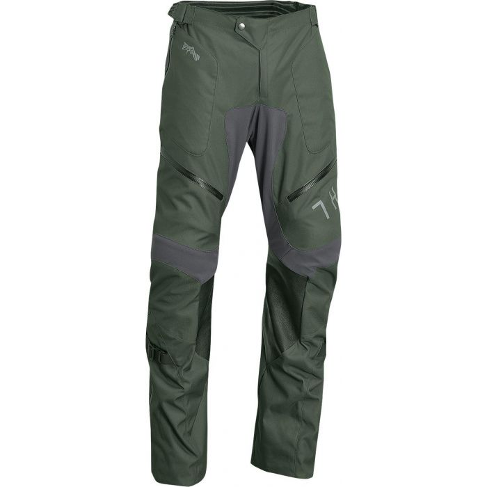 THOR Terrain Out-of-the-Boot MX Motorcross Pants Green 2023 Model