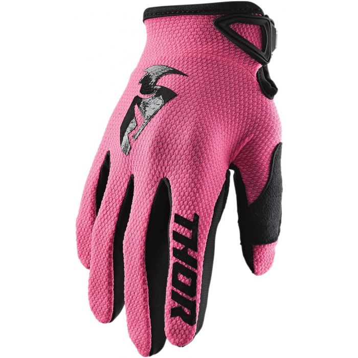 THOR Women's Sector MX Motorcross Gloves Pink 2023 Model