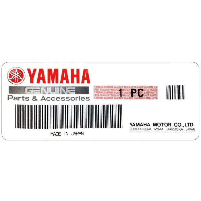 9020120266 WASHERPLATE Yamaha Genuine Part