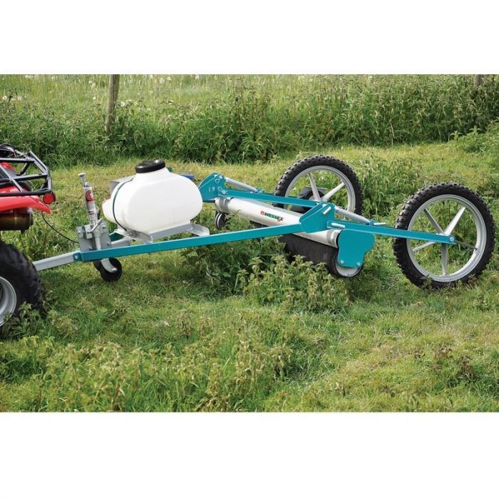 WESSEX TOW BEHIND QUAD ROTARY WEED WIPER WITH 50 LTR TANK