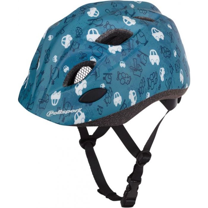 POLISPORT XS Kids LED Bicycle Helmet Fun Trip