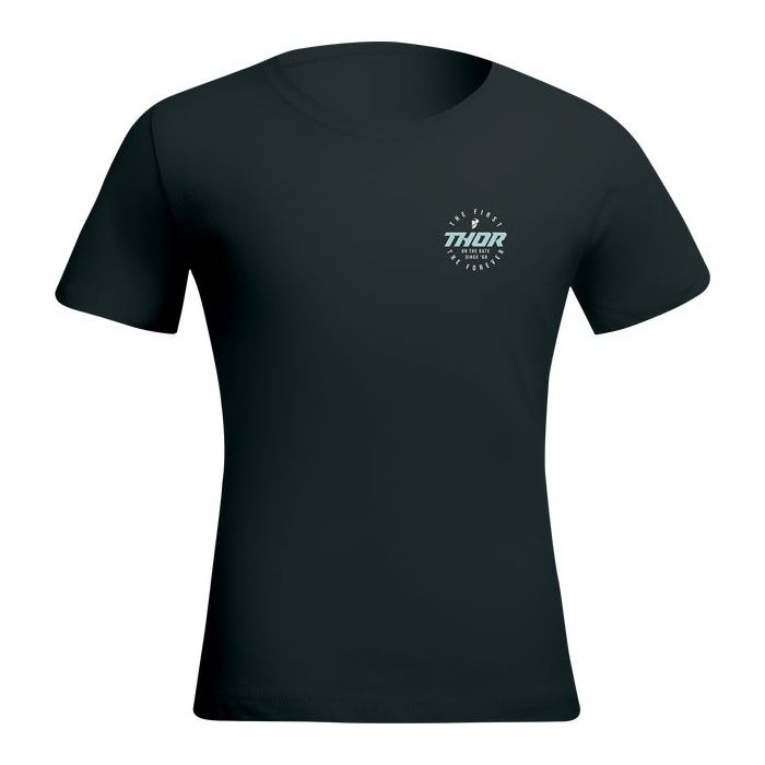 THOR Girl's Stadium MX Motorcross T-Shirt Black 2023 Model