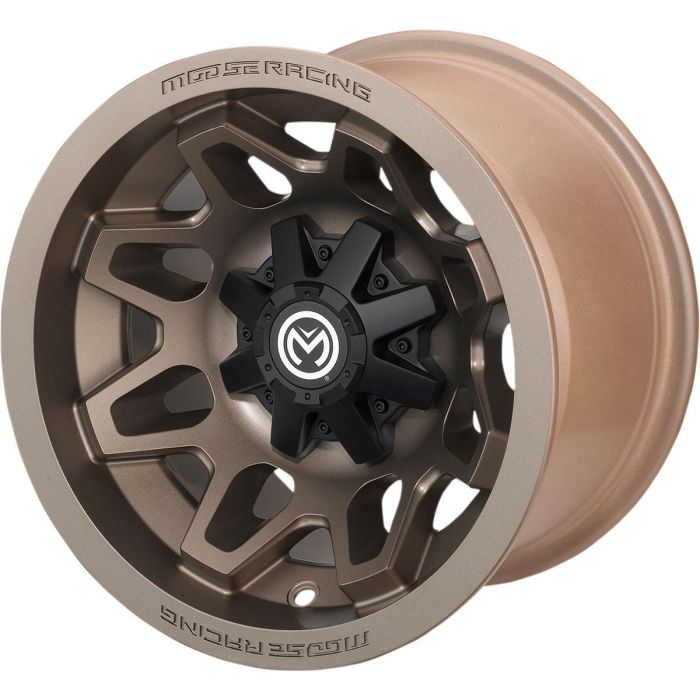 Moose Utility 416X Bronze 12x7 4/156 4+3 Aluminum Quad UTV Wheel