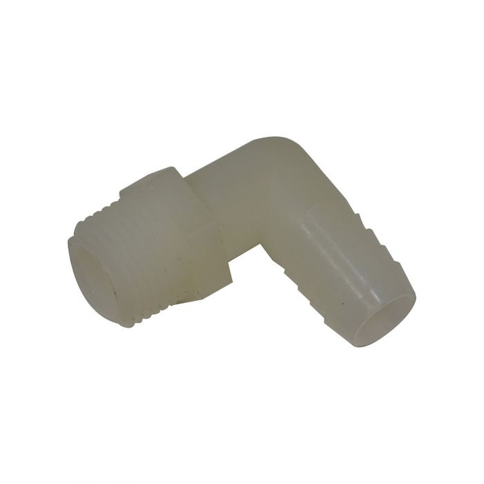 C-DAX Parts Elbow 5/8" (16mm) Hosetail x 1/2" Thread Nylon