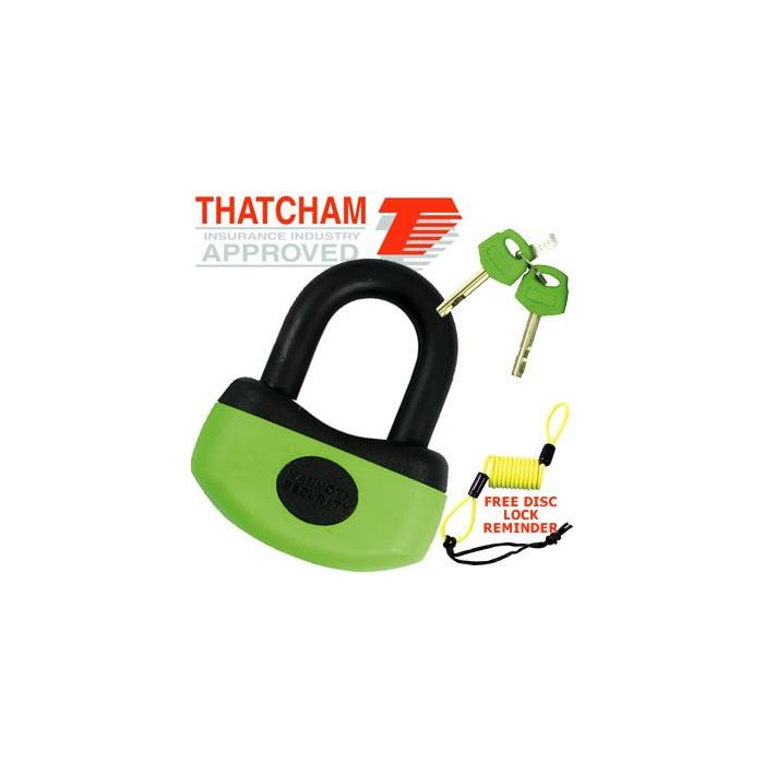 Mammoth Security 13mm Mini U-Disc Lock - Thatcham Approved