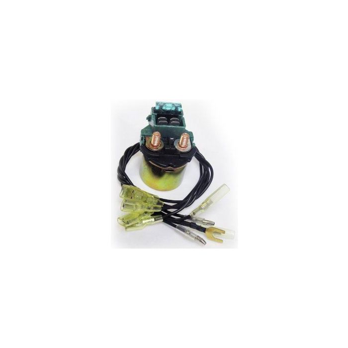 12V Starter Solenoid Relay Quad ATV Motorcycle With Wires