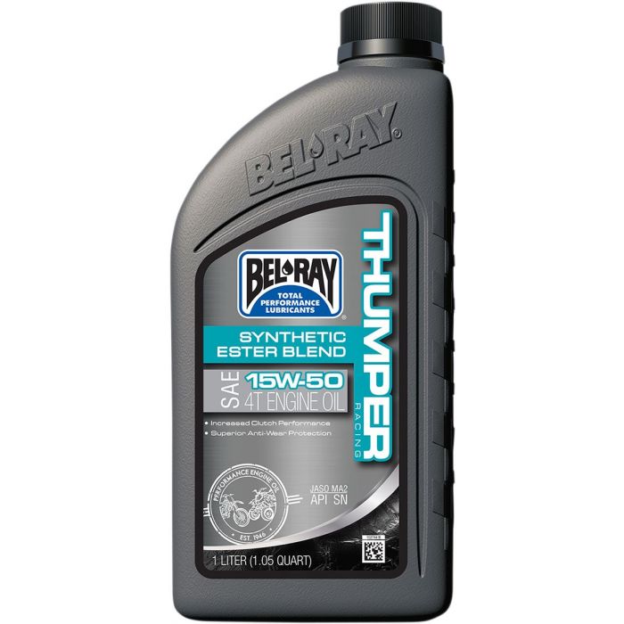 BELRAY Thumper Racing Synthetic Ester 4T Engine Oil 15W-50 1 Litre