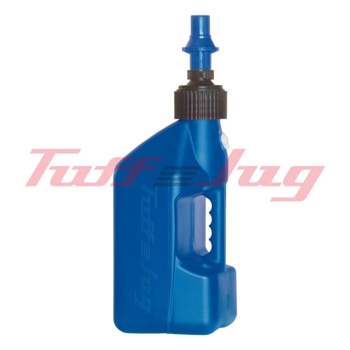 TUFF JUG 10 Litre Blue Fuel Can With Quick Fill Nozzle