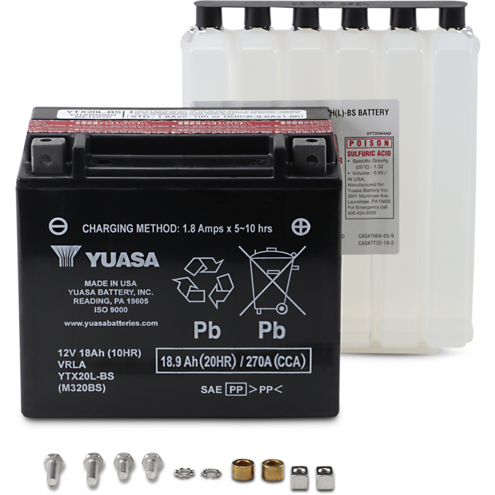YUASA YTX20L-BS Battery