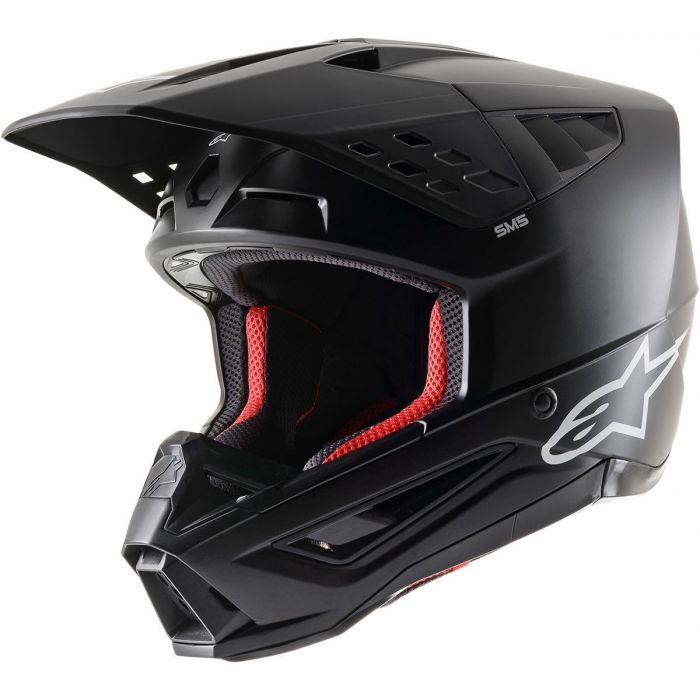 ALPINESTARS Supertech M5 Solid Black MX Helmet
