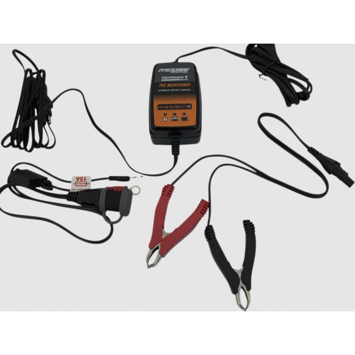 Optimate 1 Duo 12V Lead-Acid / Lithium / AGM / GEL / Battery Charger Optimiser