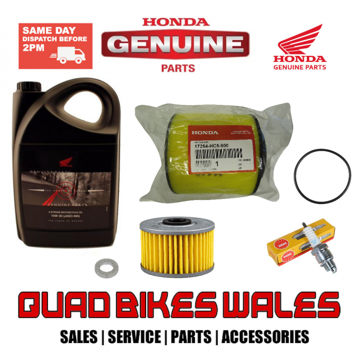 Genuine Honda TRX420FA Auto 09-14 Quad Service Kit & Oil
