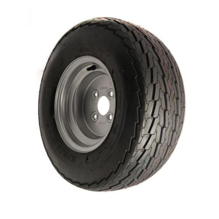 DELI 20.5x8x10 4 Ply Hi Speed Trailer Tyre & Rim 100mm PCD