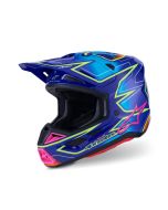 ALPINESTARS SM7 Cast Helmet BLU/YL/PINK 2025 Model
