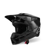 ALPINESTARS SM3 Solid Helmet BLACK-GLO 2025 Model