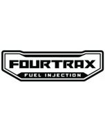 Honda TRX 420 Fourtrax Fuel Injection Sticker Decal Rear L/H