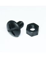 Pack Of 10 Plastic Nut & Bolt Mudguard / Fender Fasteners