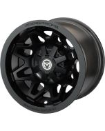Moose Utility 416X Black 12x7 4/156 4+3 Aluminum Quad UTV Wheel