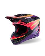 ALPINESTARS Supertech M10 Era MIPS® Helmet PINK/VIO/YL 2025 Model