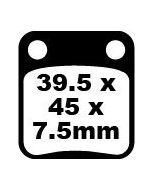FA054TT EBC Quad Brake Pads