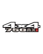 Suzuki King Quad 4x4 750 AXI Tank Sticker