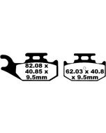 FA428TT EBC Quad Brake Pads