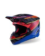 ALPINESTARS Supertech M10 Era MIPS® Helmet BLUE/RED/YL 2025 Model