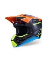 ALPINESTARS SM3 Fray Helmet BLK/OR/YL 2025 Model
