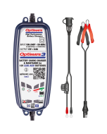 Optimate 3 Battery Charger 12V Quad Motorcycle