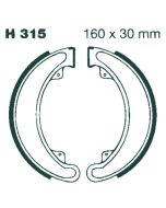 H315 EBC Quad Brake Shoes