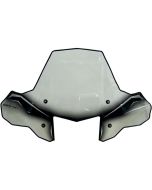 PowerMadd Cobra ProTek Rapid Release Mount ATV Windshield w/ Headlight Cut-Out - 24572