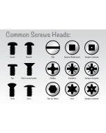 Clic Torx Drive Bolts Pack of 4