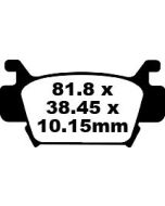 FA410TT EBC Quad Brake Pads