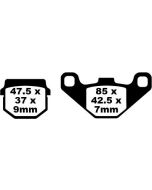 FA083TT EBC Quad Brake Pads