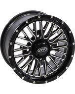 ITP Momentum 14x7 4/137 5+2 Black ATV Wheel