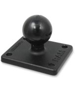 Ram Mounts RAM 2 in. x 1.7 in. Base with 1 in. Ball for Garmin Zumo, TomTom Rider and Urban Rider - RAM-B-347U