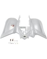 Yamaha YFM700R Raptor 06-12 Maier Standard Rear Fender White Carbon Fiber Look