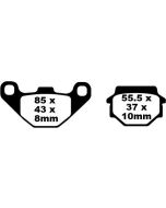 FA067TT EBC Quad Brake Pads