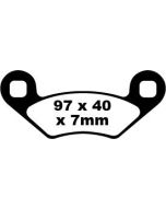 FA159TT EBC Quad Brake Pads