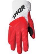 THOR Youth Spectrum MX Motorcross Gloves Red/White