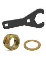 REAR AXLE LOCK NUT & 46mm AXLE NUT WRENCH TOOL KIT SET 2007-2013 YAMAHA YFZ450