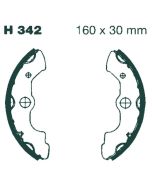 H342 EBC Quad Brake Shoes