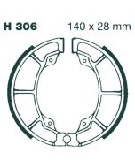 H306 EBC Quad Brake Shoes
