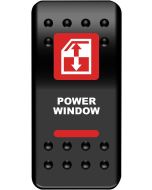 MUD Electric Window 12v Red Rocker Switch ATV UTV