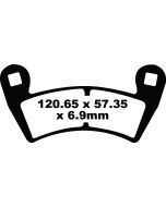 FA452TT EBC Brake Pads Quad Bike