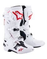 Alpinestars Tech 10 Supervented Boots White Black Red