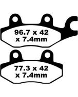 FA165TT EBC Quad Brake Pads