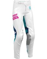 THOR Women's Launchmode Bleach Pants White/Blue